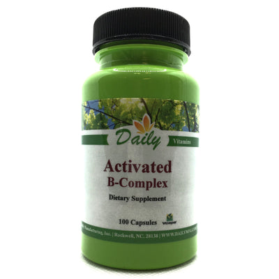 Daily Manufacturing Activated B-Complex (Activated Forms of Multi-B Vitamins)