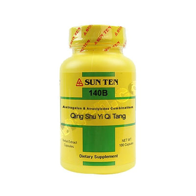 Sun Ten Qing Shu Yi Qi Tang Astragalus & Atractylodes Combination 140B Capsules