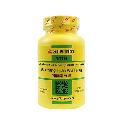 Sun Ten Bu Yang Huan Wu Tang Astragalus & Peony Combination 141B Capsules