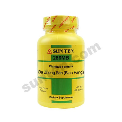 Sun Ten Ba Zheng San (Bian Fang) Dianthus Formula 286MB Capsules