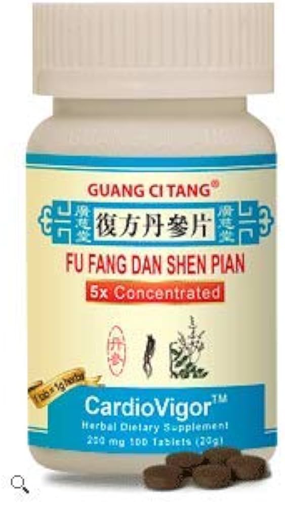 Fu Fang Dan Shen Pian, Tablets 200 200mg Tablets - Pack of 2