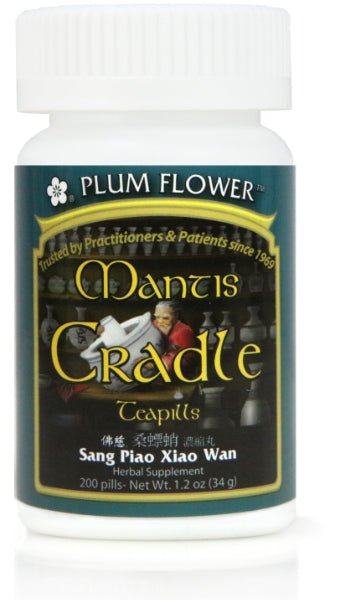 Mantis Cradle Teapills (Sang Piao Xiao Wan), 200 ct, Plum Flower