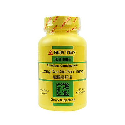 Sun Ten Long Dan Xie Gan Tang (Bian Fang) Gentiana Combination 336MB Capsules