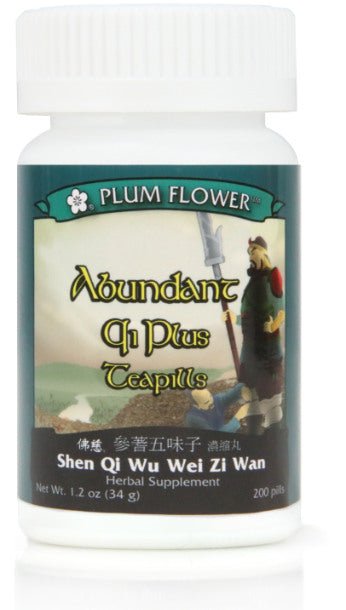 Abundant Qi Plus Teapills- MW3703- Shen Qi Wu Wei Zi Wan