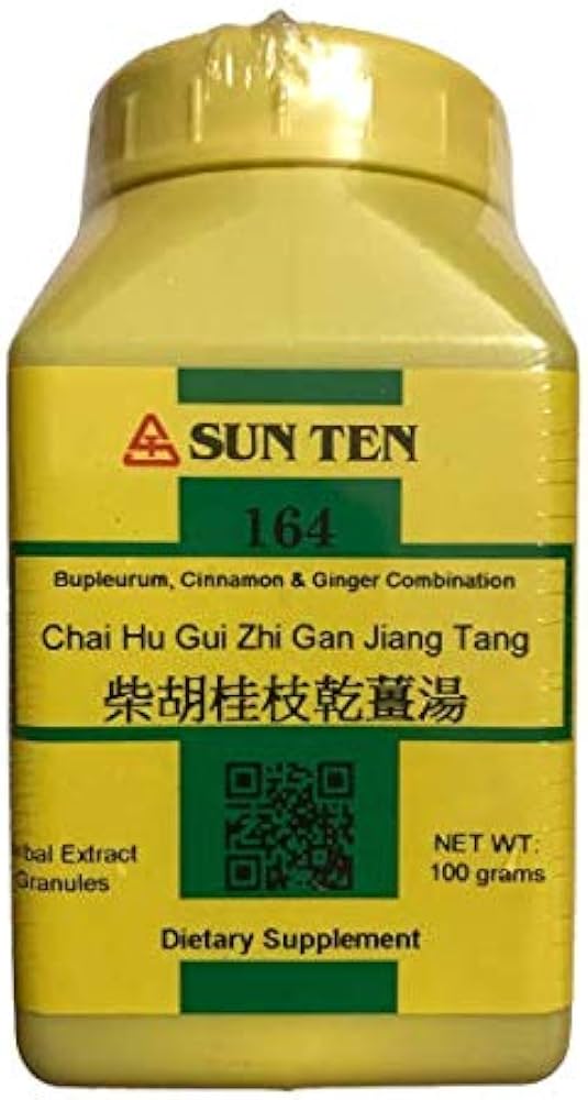 Sun Ten - Bupleurum, Cinnamon & Ginger Combination Capsules/Chai Hu GUI Zhi Gan Jiang Tang/???????