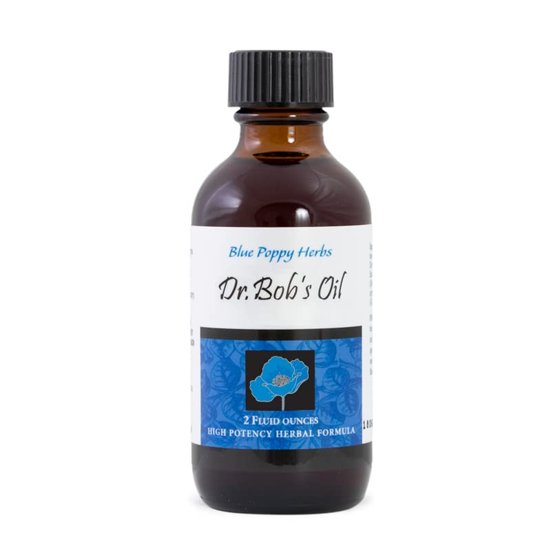 Dr. Bob's Medicated Oil (1 bottle) - Blue Poppy