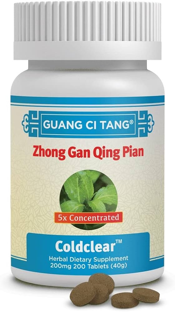 Guang Ci Tang - Zhong Gan Qing Pian (Coldclear) - 2 Pack