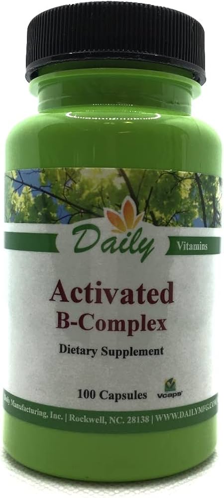 Daily Manufacturing Activated B-Complex (Activated Forms of Multi-B Vitamins)