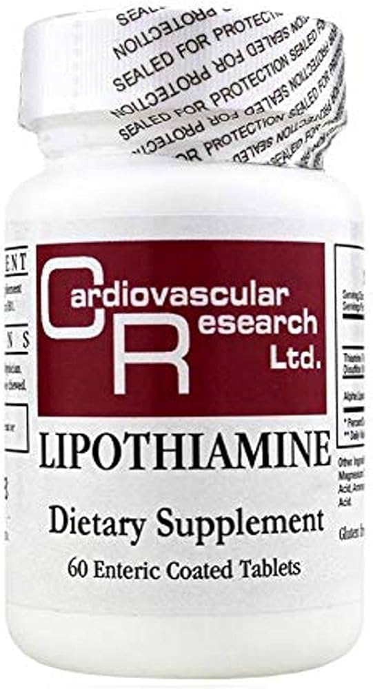 Cardiovascular Research Lipothiamine, White, 60 Count (THIAM2)