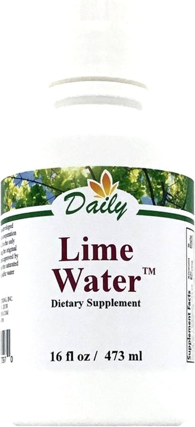 Daily's Lime Water (Saturated Calcium Hydroxide in Sulfer Water Solution) 16 fl oz