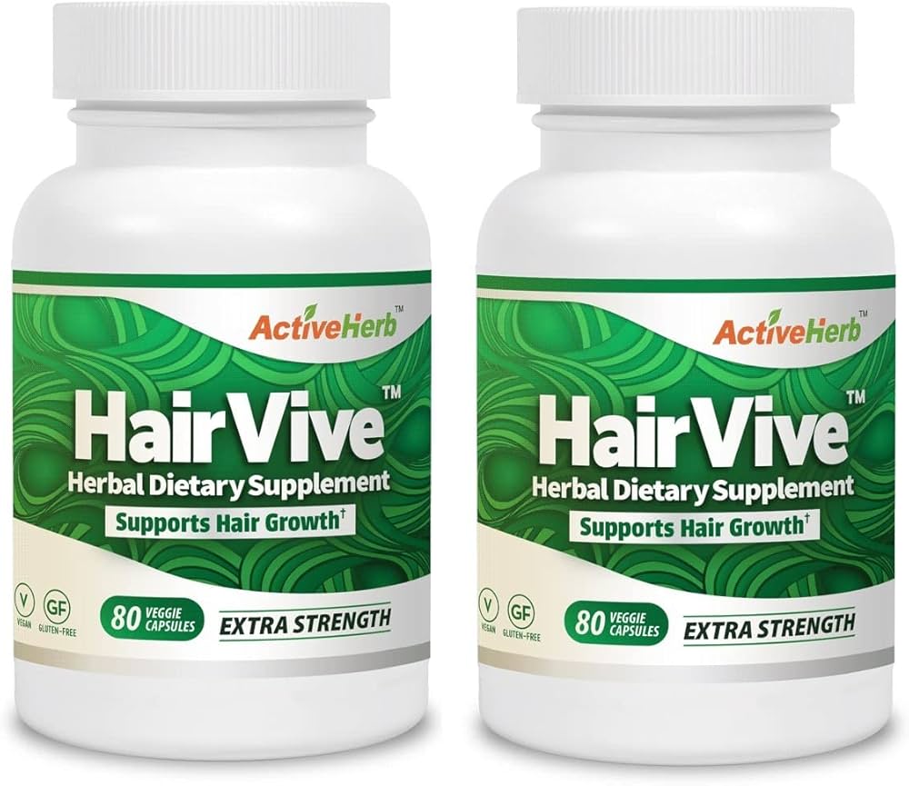 HairVive Capsules 80 Veggie Capsules - Pack of 2
