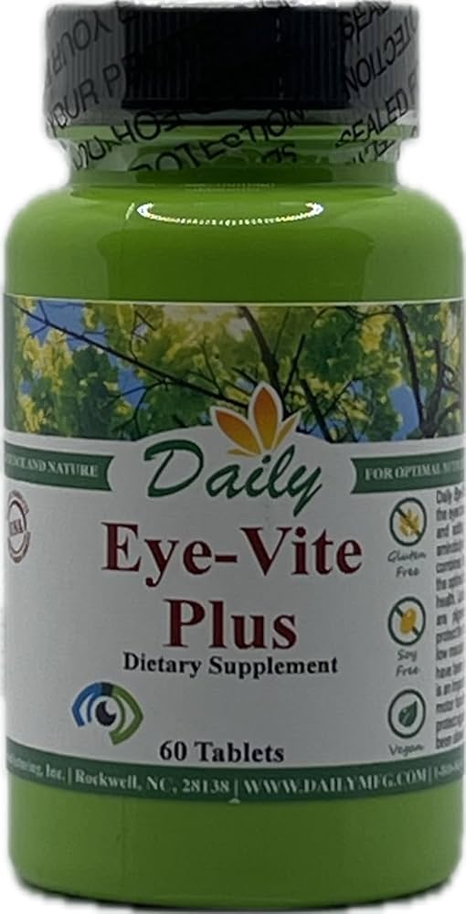 Daily Manufacturing Eye-Vite Plus (Vitamin's A, C, E, Zinc, Gamma Aminobutyric Acid (GABA), Lutein, Zeaxanthin & Bilberry)