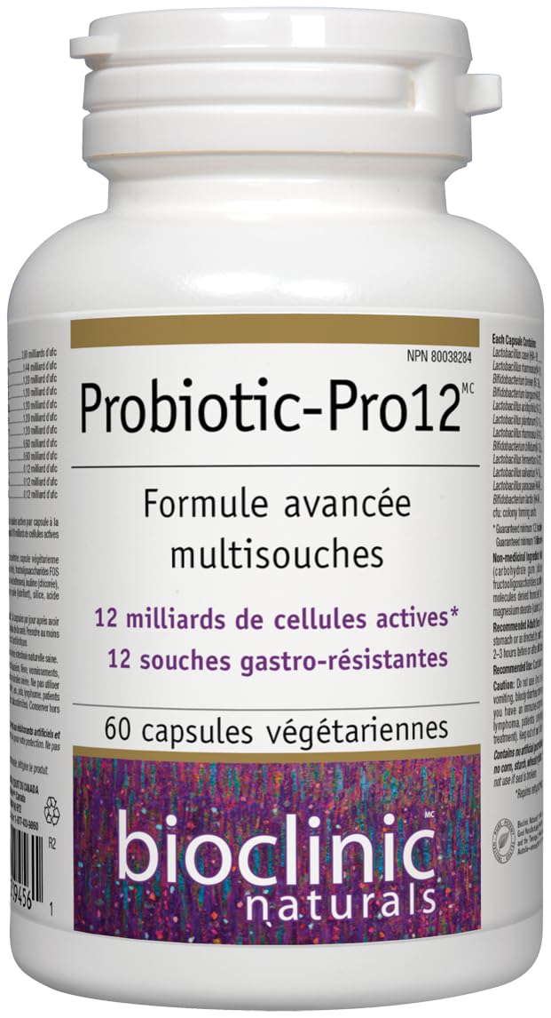 Bioclinic Naturals - Probiotic-Pro 12 60 vcaps