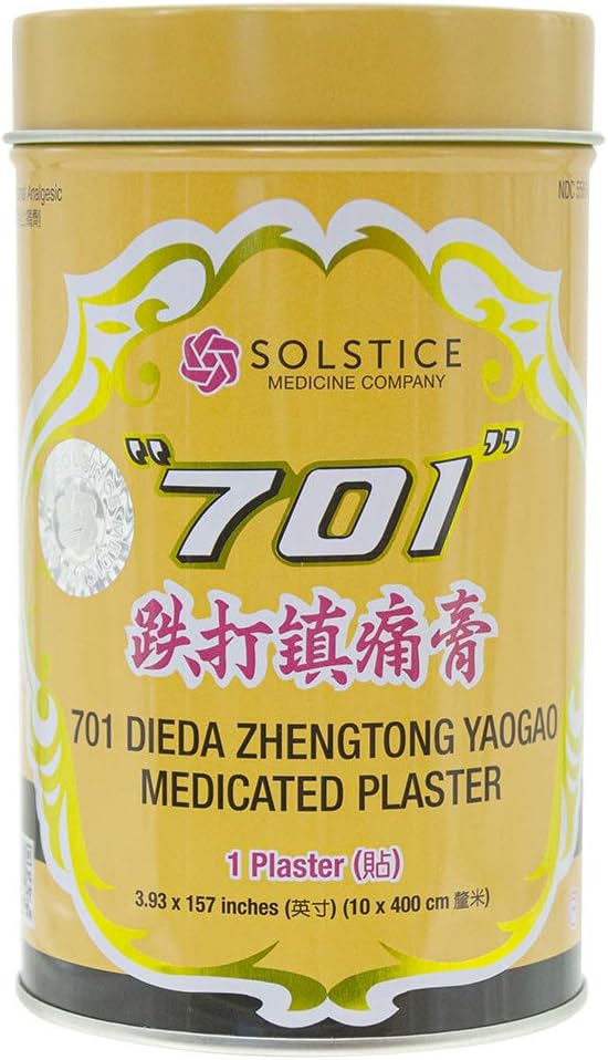 701 Dieda Zhentong Yaogao Medicated Plaster (Genuine Solstice Product) (1 Can)