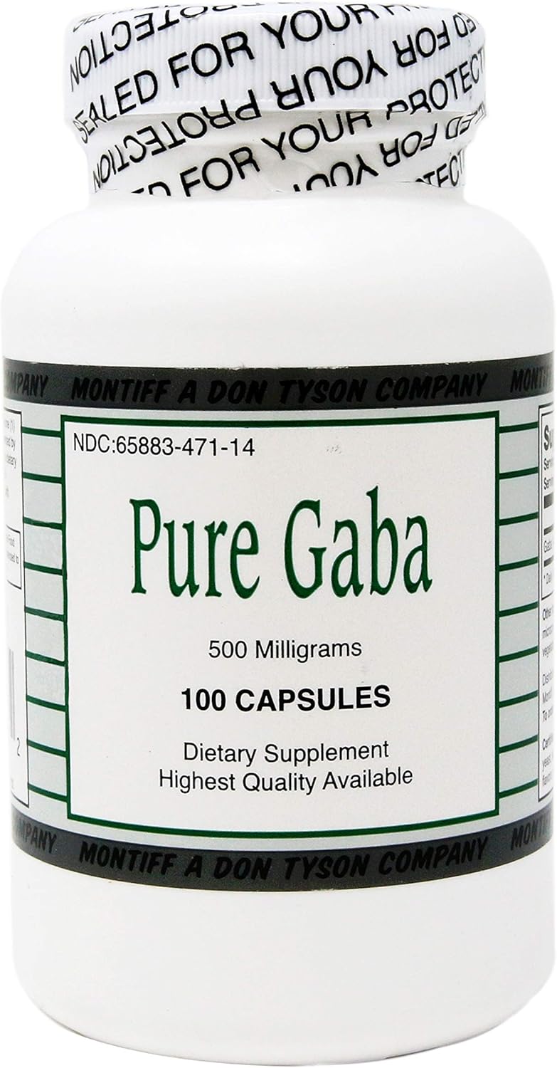 Montiff - Pure Gaba 500 mg 100 caps