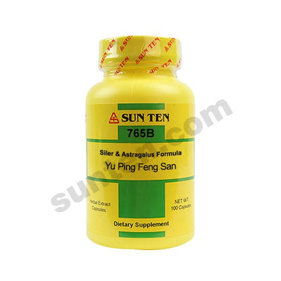 Sun Ten Yu Ping Feng San Siler & Astragalus Formula 765B Capsules