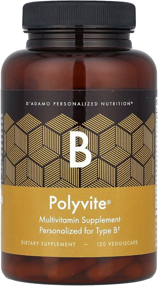 D'Adamo Personalized Nutrition - Polyvite B 120 vcaps