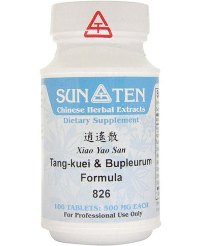 Sun Ten Xiao Yao San Tang-kuei & Bupleurum Formula 826T Tablets