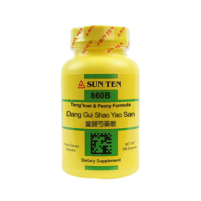 Sun Ten Dang Gui Shao Yao San Tang-kuei & Peony Formula 860B Capsules