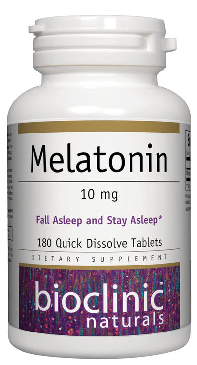 Bioclinic Naturals - Melatonin 10 mg 180 Tablets