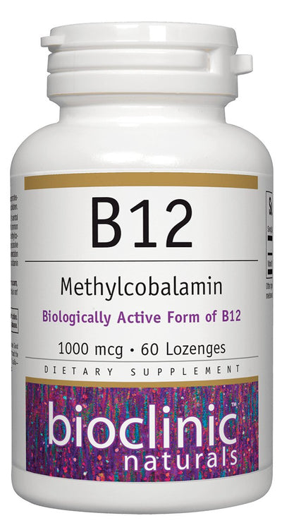 Bioclinic Naturals - B12 Methylcobalamin 1000 mcg 60 loz