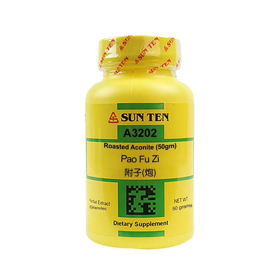 Sun Ten Pao Fu Zi (50gm) Aconite (Roasted) (50gm) A3202 Granules