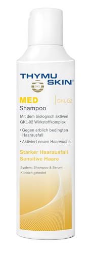 Thymuskin Med Shampoo - Advanced Hair Peptide Shampoo for Hair Growth & Density - Hair Care Solution with Multi-Peptide Formula - Hydrating Shampoo for Scalp Health