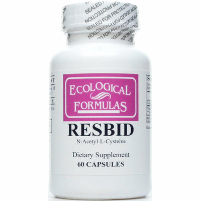 Ecological Formulas Resbid 500 Mg, White, 60 Count