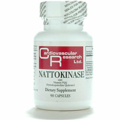 Nattokinase 50mg/1000FU 90 Capsules - 2 Pack - Ecological Formulas/Cardiovascular Research