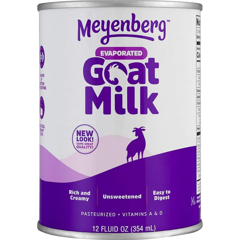 Meyenberg Evaporated Goat Milk -- 12 fl oz (Pack of 2)