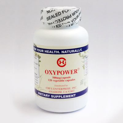 OxyPower by Chi's Enterprise 500mg, 120 Capsules