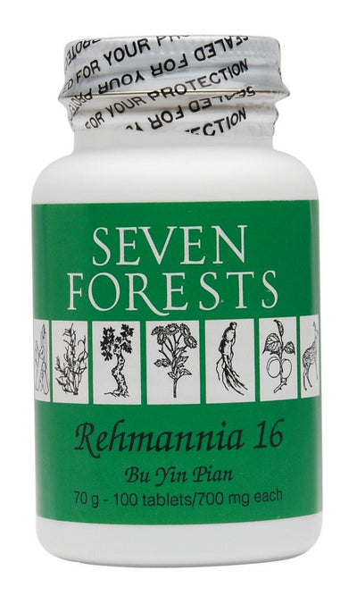 Seven Forests Rehmannia 16, 100 Tablets