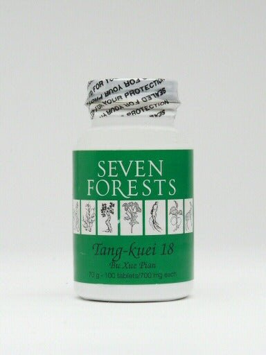 Tang-kuei 18 By Seven Forests, 100 Tablets, 700 Mg.