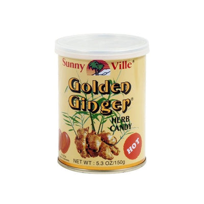 Golden Ginger Hard Candy - 4.40oz/can (Solstice)