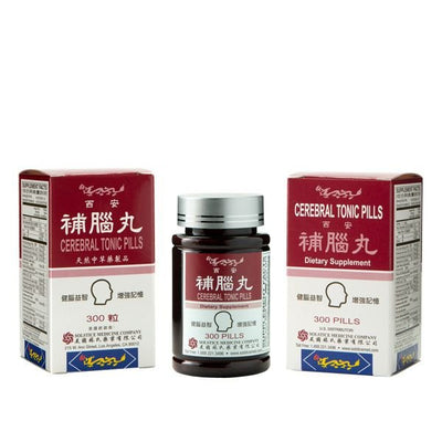 Cerebral Tonic Pills Bu Nao Wan (300 Pills) (1 Bottle) (Solstice)