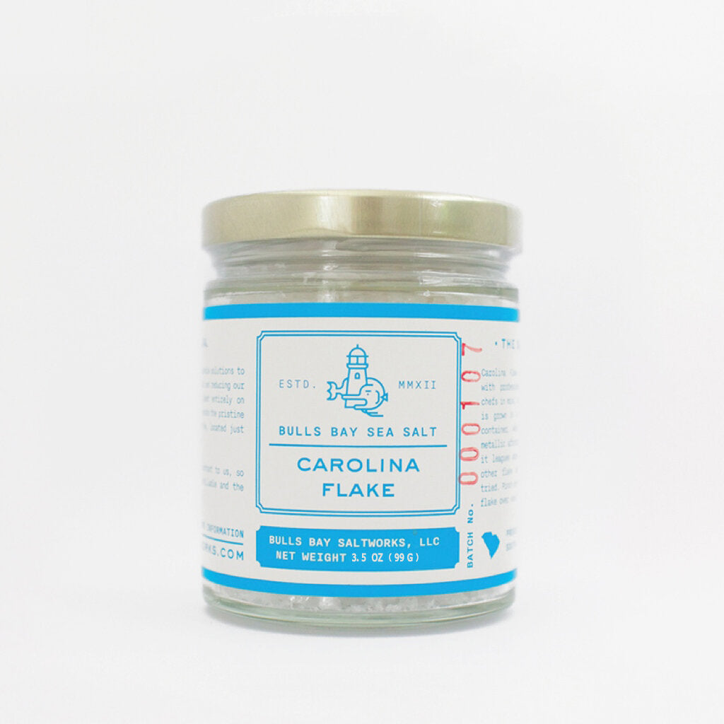 Bulls Bay Saltworks - Carolina Flake Sea Salt (3.5 oz)