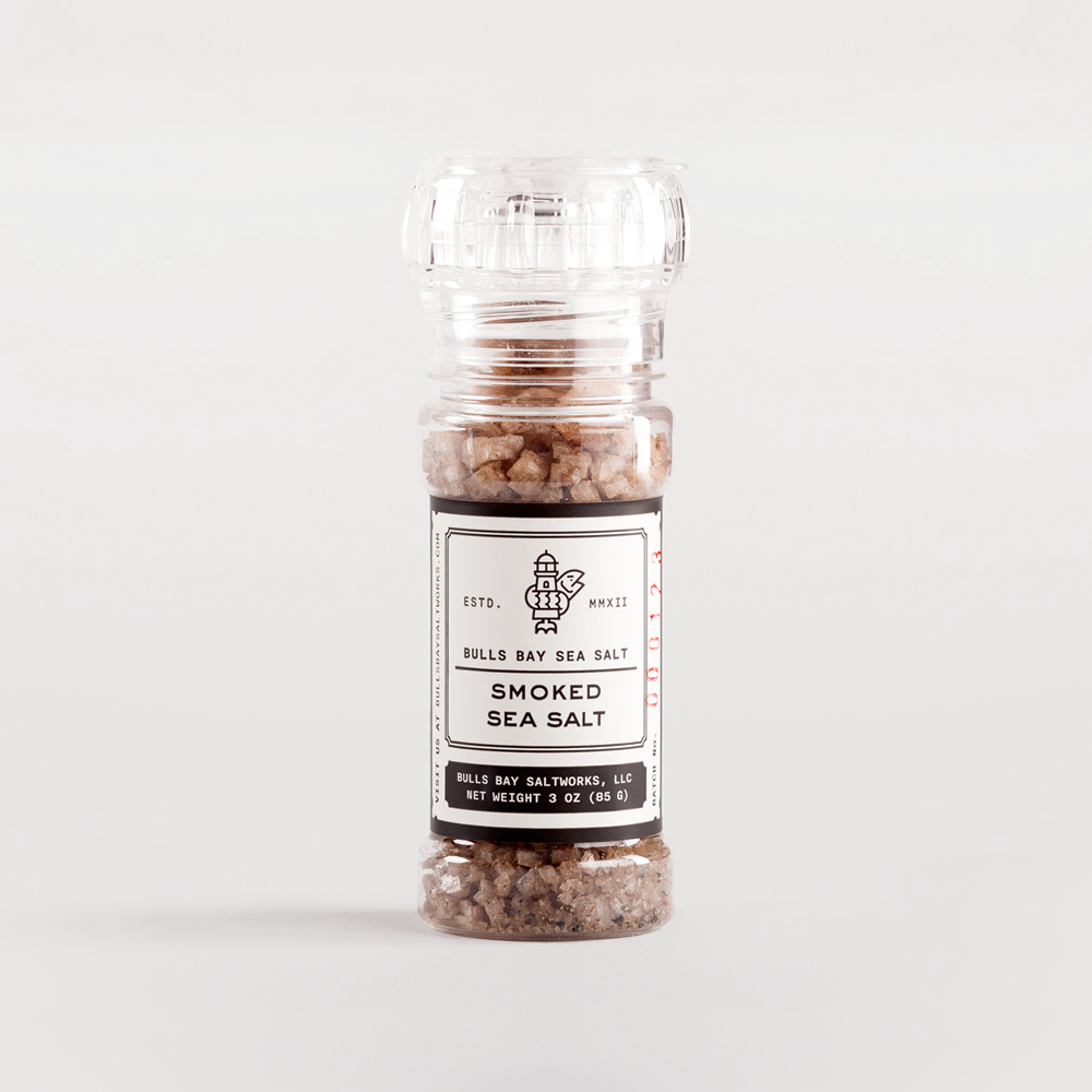 BULLS BAY SEA SALT Smoked Sea Salt, 3 OZ