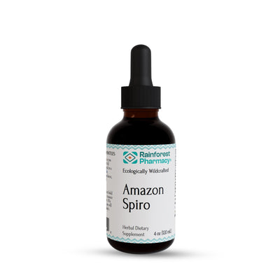 Rainforest Pharmacy Spiro Liquid Extract 4 oz | Synergistic Blend of 6 Rainforest Botanicals | Chanca Piedra, Bellaco Caspi, Tamamuri, Matico, Huacapu & Ajos Sacha