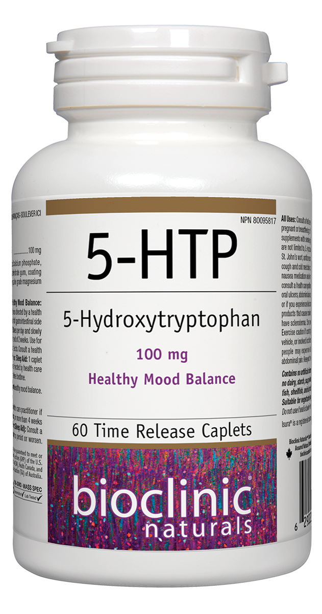 Bioclinic Naturals - 5-HTP - 60 Caplets