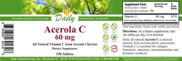 Daily Manufacturing Acerola C (Vitamin C from Acerola Cherries) bottle