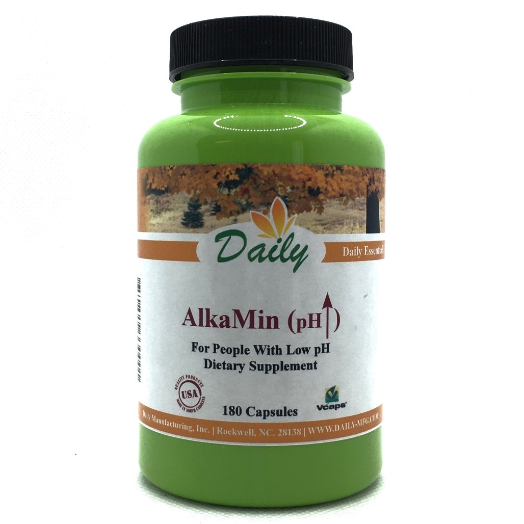 Daily Manufacturing AlkaMin (Calcium, Vitamin D3, & Iodine (from Kelp))