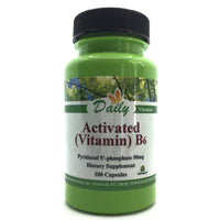 Daily Manufacturing Activated Vitamin B6 |100 Veggie Capsules