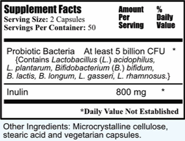 Daily Manufacturing Colon-Aid (Pro & Prebotic) bottle
