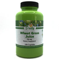 Daily Manufacturing Organic Dehydrated Wheat Grass Juice Capsules