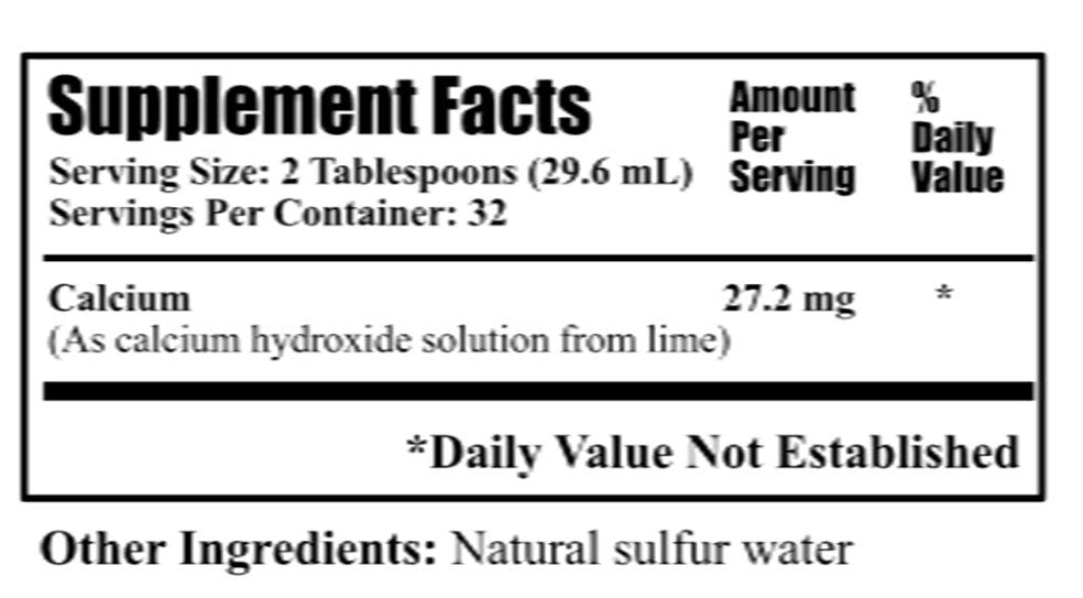 Lime Water by Daily Manufacturing (32 oz) by Daily Manufacturing bottle