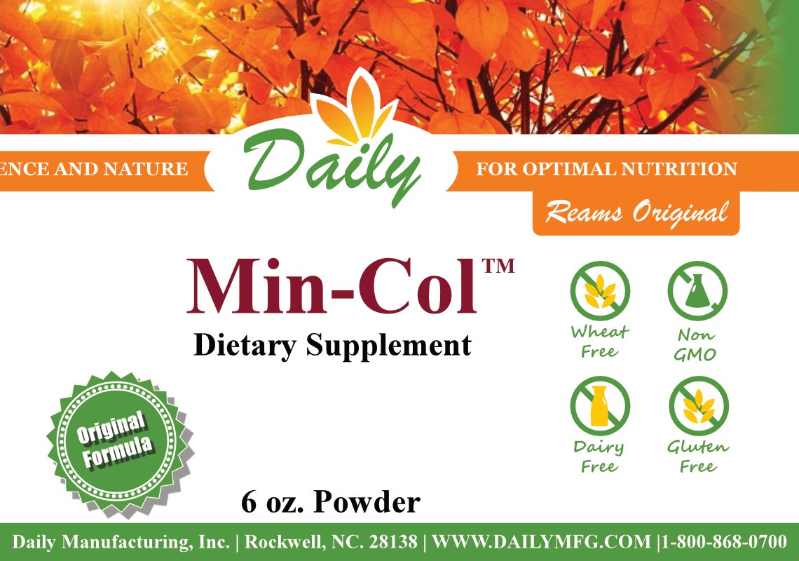 Daily Manufacturing Min-Col® Powder (Soft Rock Phosphate) Supplement Facts