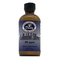 Daily Manufacturing Colloidal Silver, 20 ppm (Food Grade) 4 fl oz