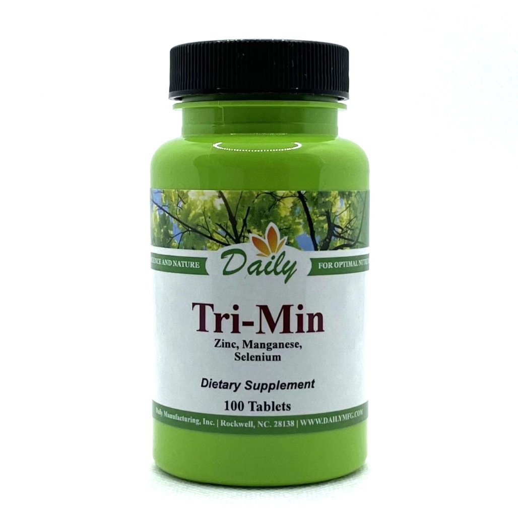 Daily Manufacturing Tri-Min (Manganese, Selenium & Zinc Amino Acid Chelates)