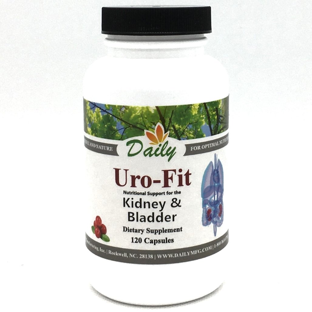 Daily Manufacturing URO-Fit (Cranberry Concentrate, Chanca Piedra, Uva Ursi & Dandelion Root)