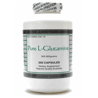 Pure L Glutamine 500 mg 250 caps